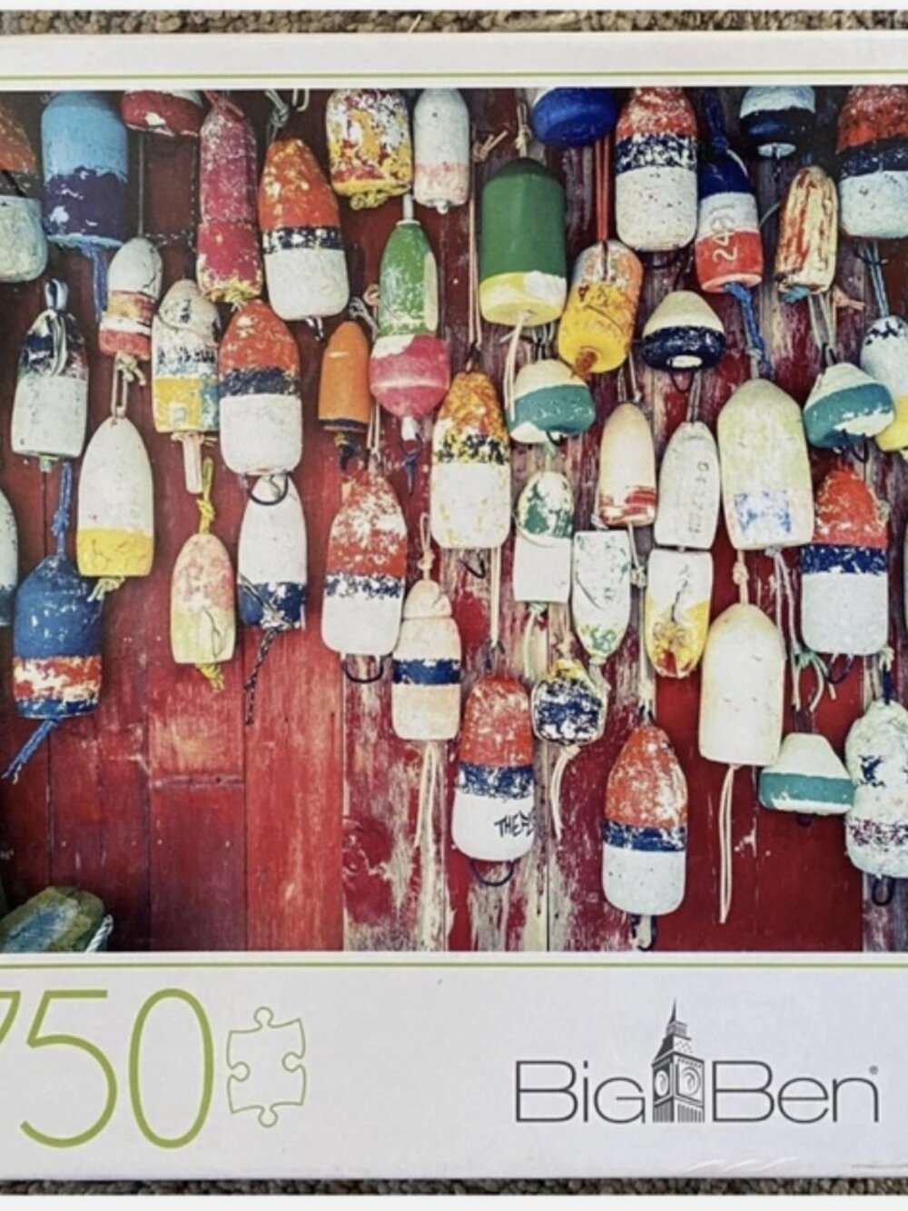 Big Ben (Milton Bradley) jigsaw puzzle; Net Buoy Heaven; 750 pcs